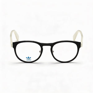 Adidas Originals OR5001-H Round Eyeglasses for Men — front view, Plastic