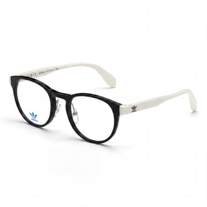 Adidas Originals OR5001-H Black Round Eyeglasses for Men, Plastic frame