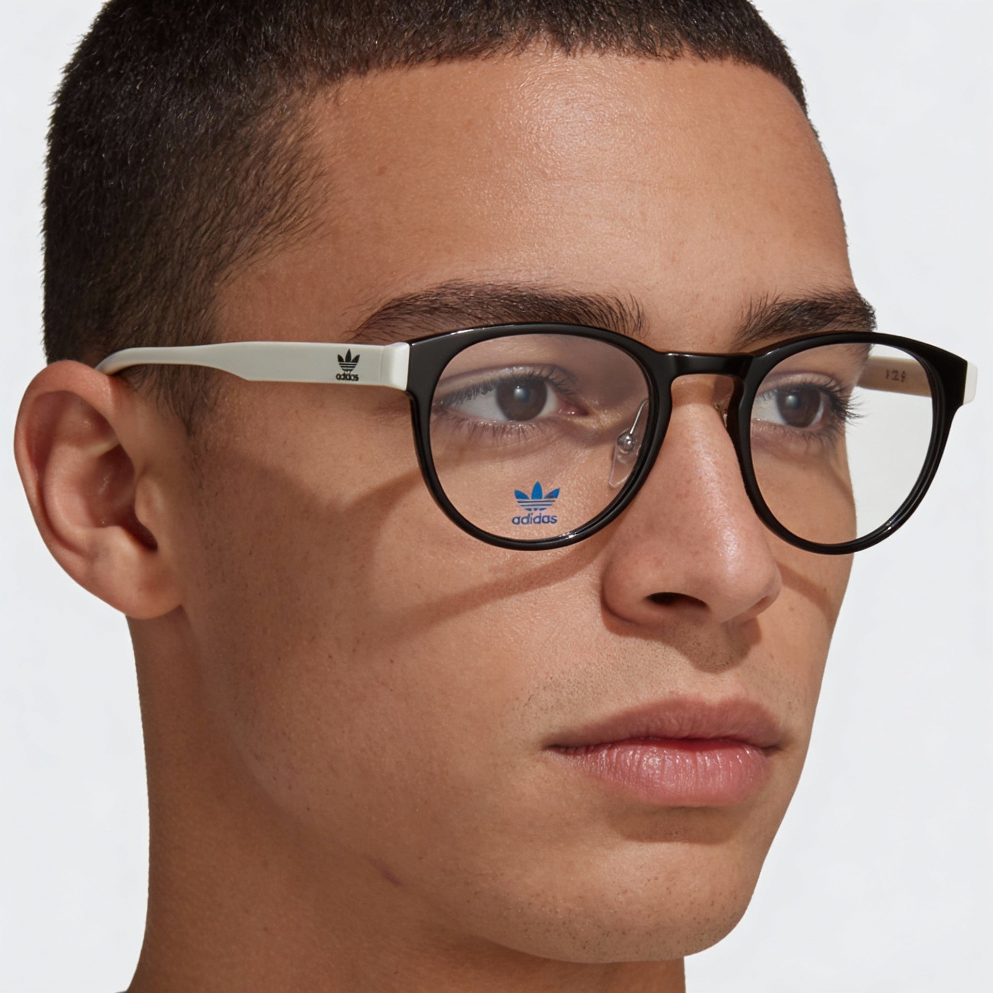 Adidas Originals OR5001-H Black Round Eyeglasses for Men, Photo 3