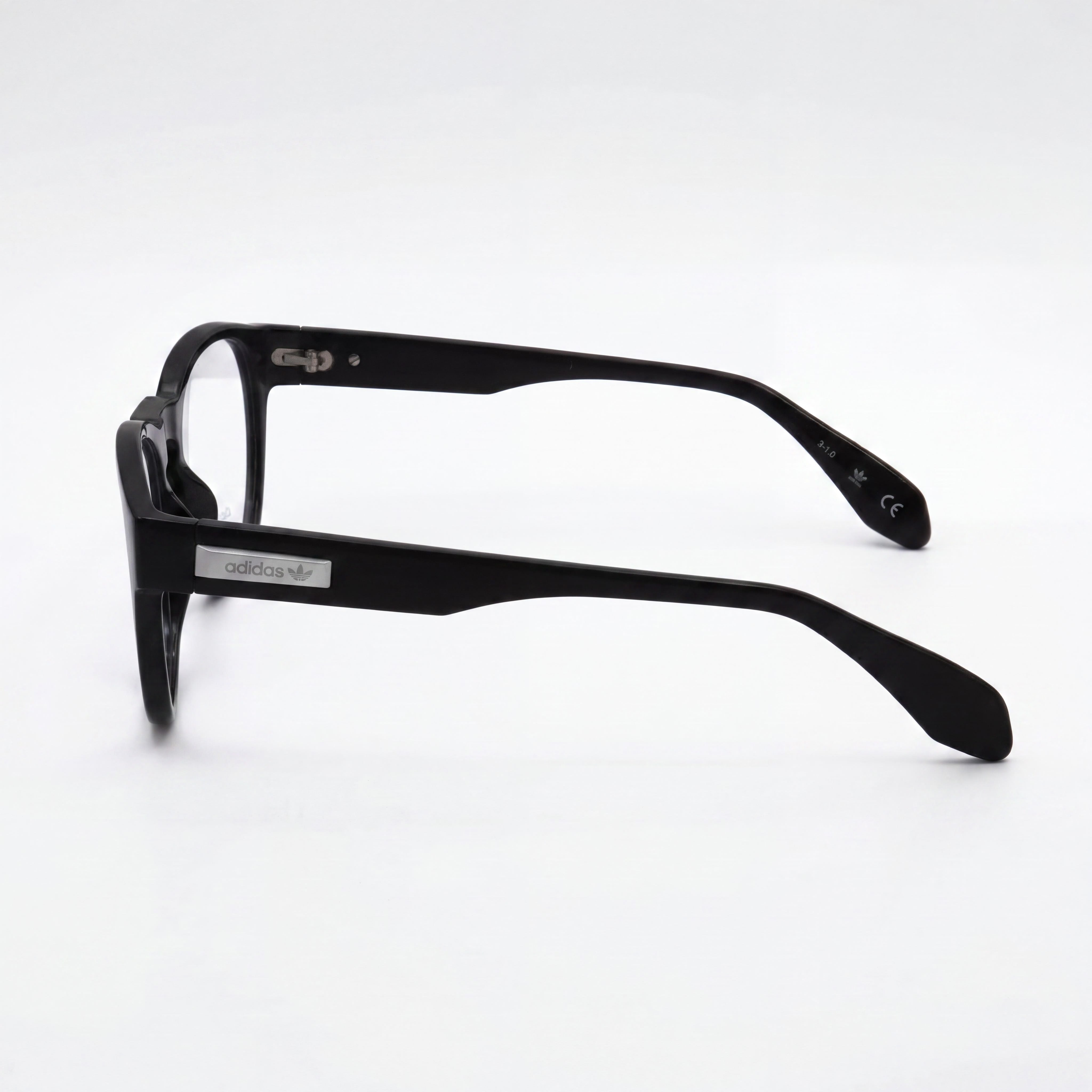 Adidas Originals Or5006 Black Round Eyeglasses for Men, Injected 54mm, Photo 2