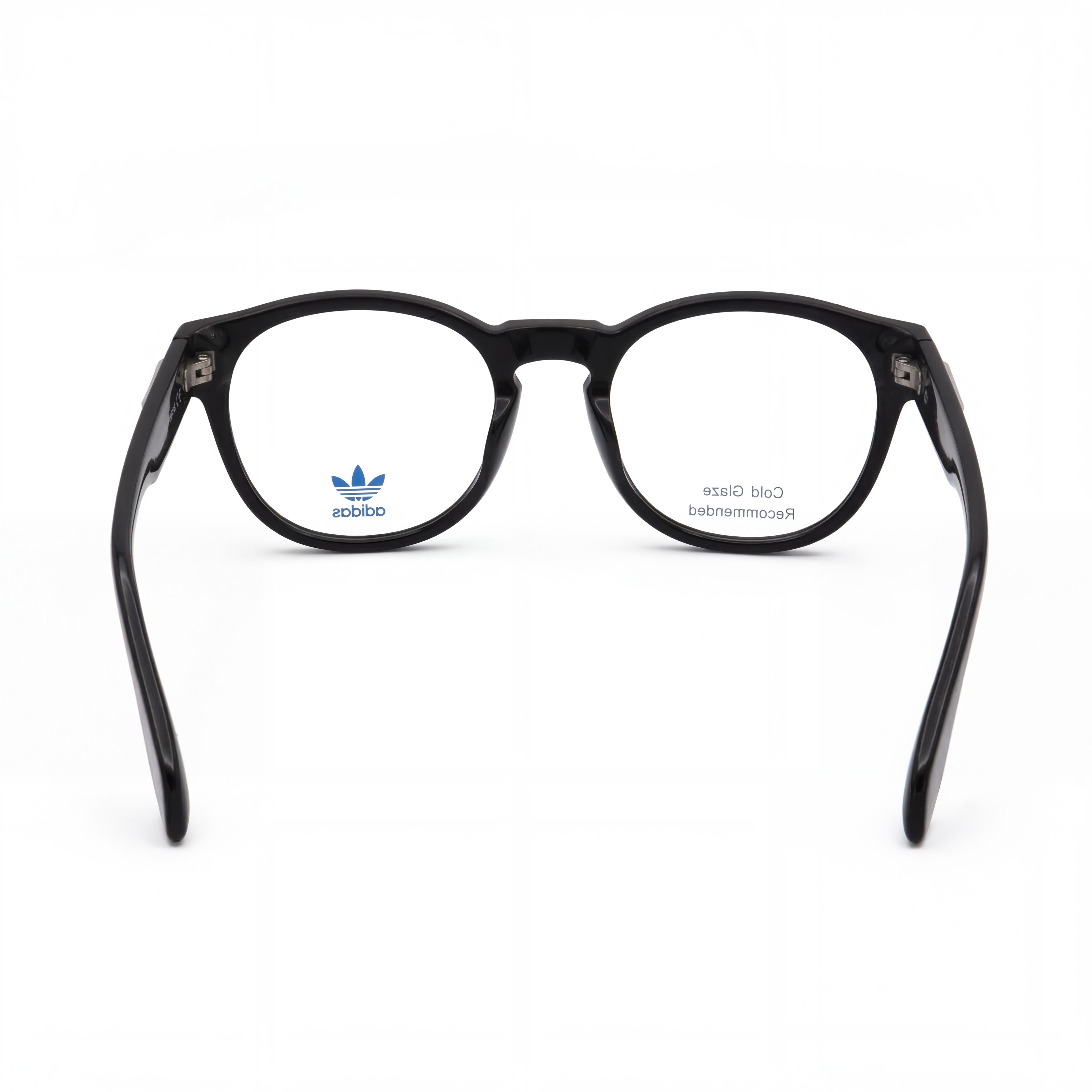 Adidas Originals Or5006 Black Round Eyeglasses for Men, Injected 54mm, Photo 3