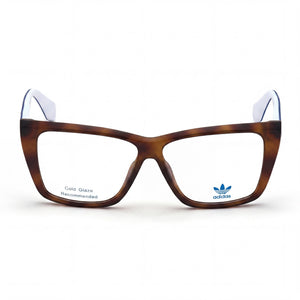 Adidas Originals OR5009 Square Eyeglasses for Women — front view, Plastic