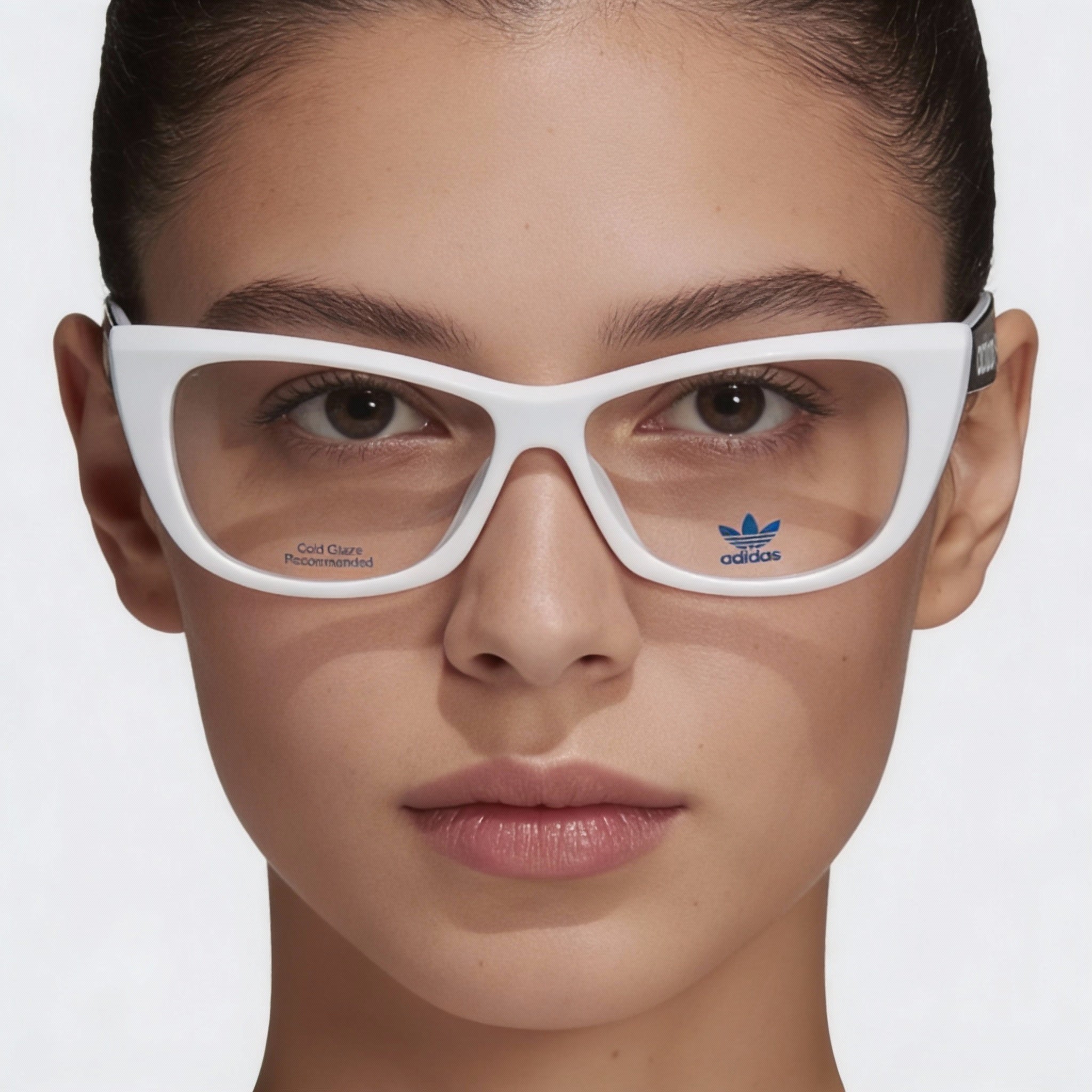 Adidas Originals OR5010 White Cat Eye Eyeglasses for Women, Photo 3