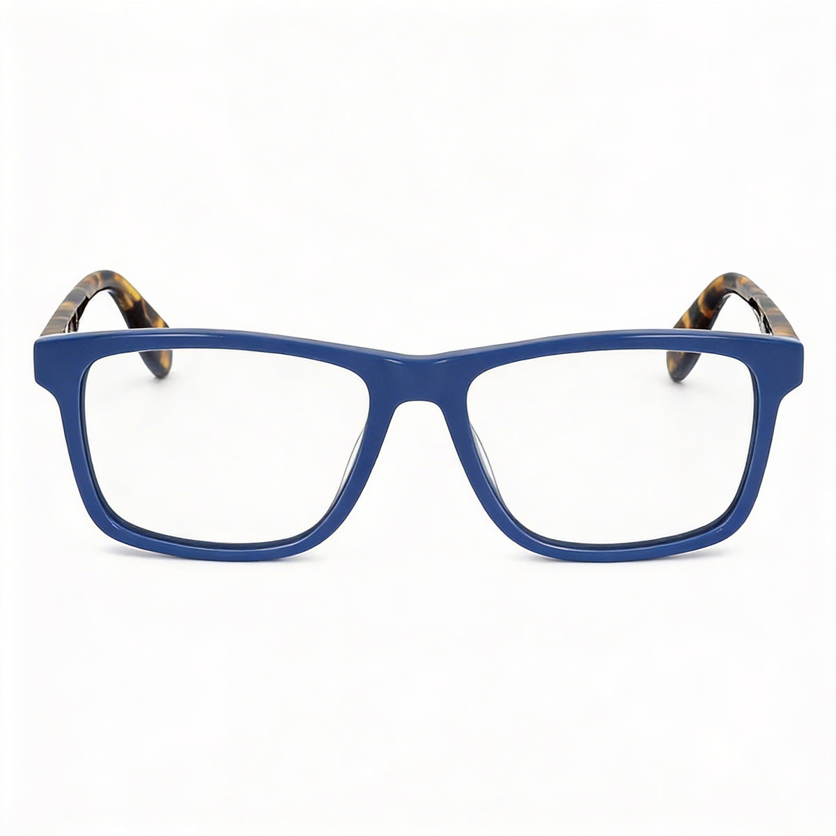 Adidas Originals OR5044 Blue Rectangle Eyeglasses for Men, 53mm, Photo 2