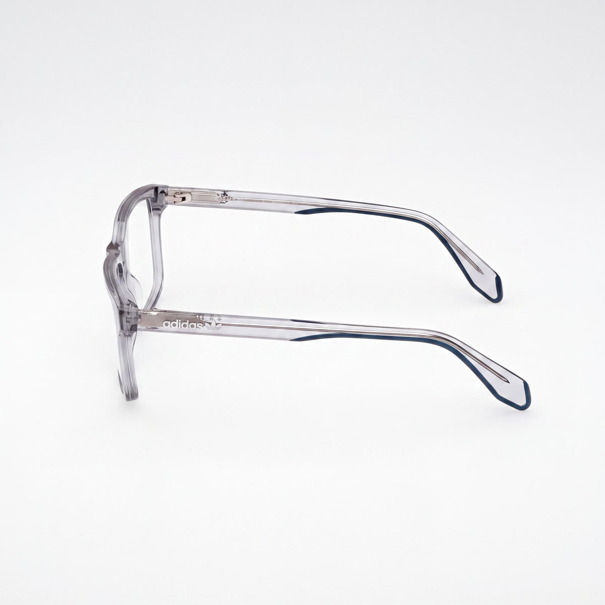 Gafas de sol rectangulares para hombre Adidas Originals OR5044 en gris brillante, Photo 3
