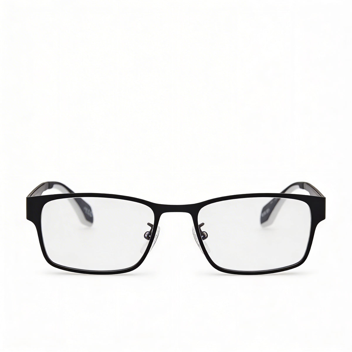 Gafas graduadas rectangulares para hombre Adidas Originals OR5049 en negro mate, Photo 2