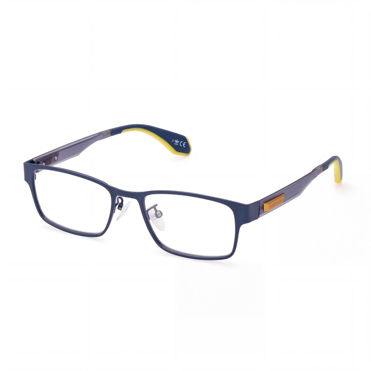 Gafas graduadas rectangulares para hombre Adidas Originals OR5049 en azul mate, 52 mm, Photo 1