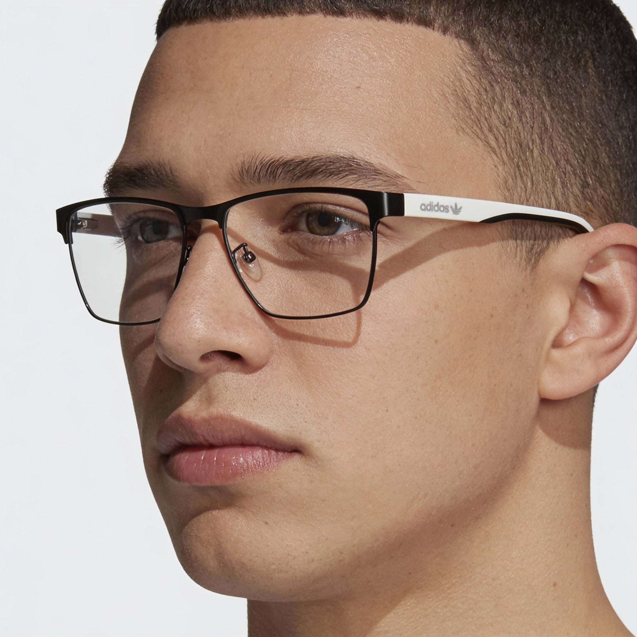 Adidas Originals OR5062 Black White Eyeglasses for Men, Photo 4