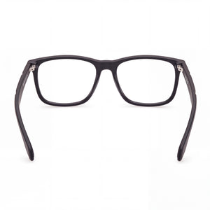 Adidas Originals OR5076 Rectangle Eyeglasses for Men — interior view, Polycarbonate demo lenses