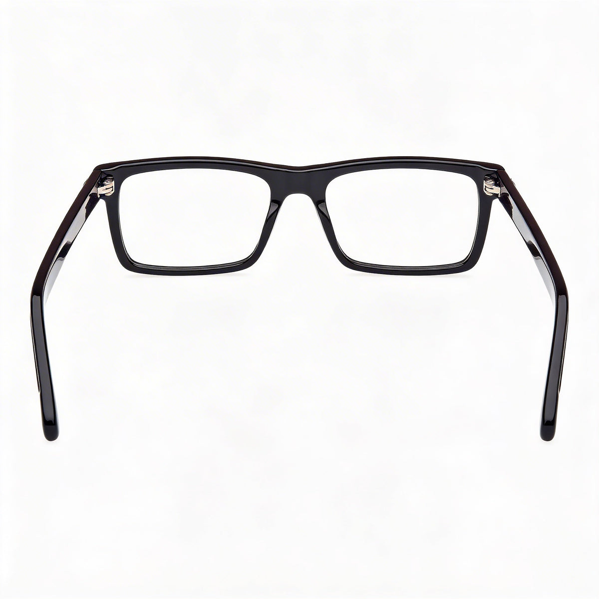 Adidas Originals Or5107 Shiny Black Rectangle Eyeglasses for Men, 53mm, Photo 3