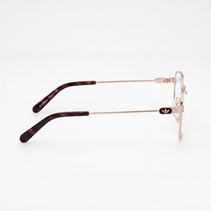 Adidas Originals Or5112-d Square Eyeglasses Unisex — front view, Metal