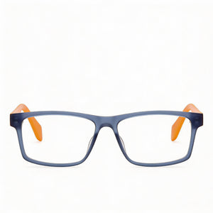 Adidas Originals Rectangular Rectangle Eyeglasses for Men — front view, Injected