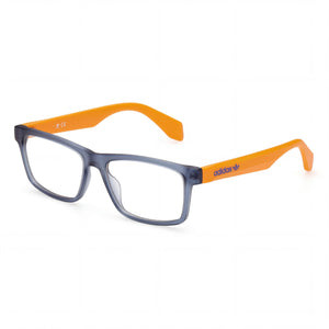Adidas Originals Rectangular Blue Rectangle Eyeglasses for Men, Injected frame