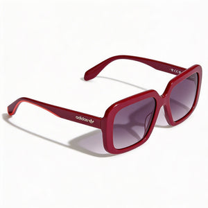 Adidas Originals Square Sunglasses for Men — front view, Plastic frame