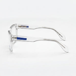 Adidas Originals Rectangle Eyeglasses for Men — front view, Plastic