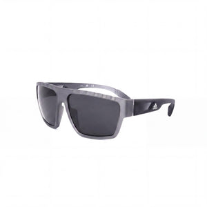 Adidas sp0008 20 a Gray Rectangle Sunglasses for Men, Smoke lens