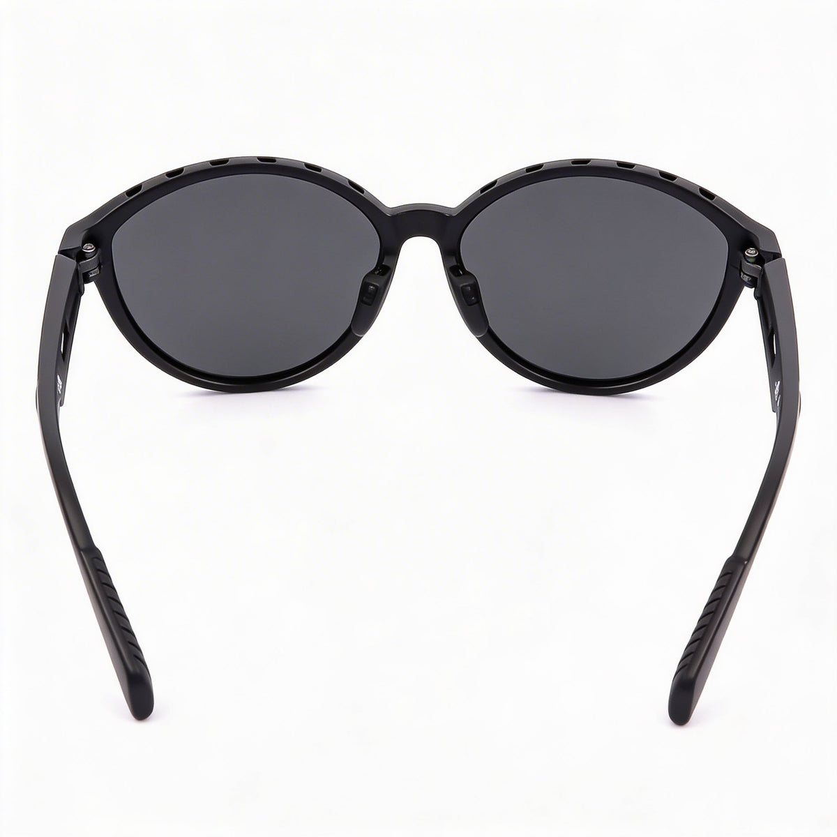 Adidas Sp0012 Shiny Black Cat Eye Sunglasses for Women, 61mm, Photo 4