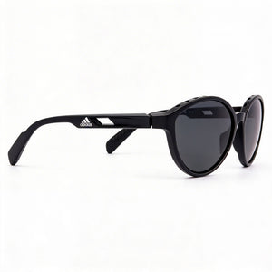 Adidas Sp0012 Cat Eye Sunglasses Women — side view, Non-Polarized Gray lens