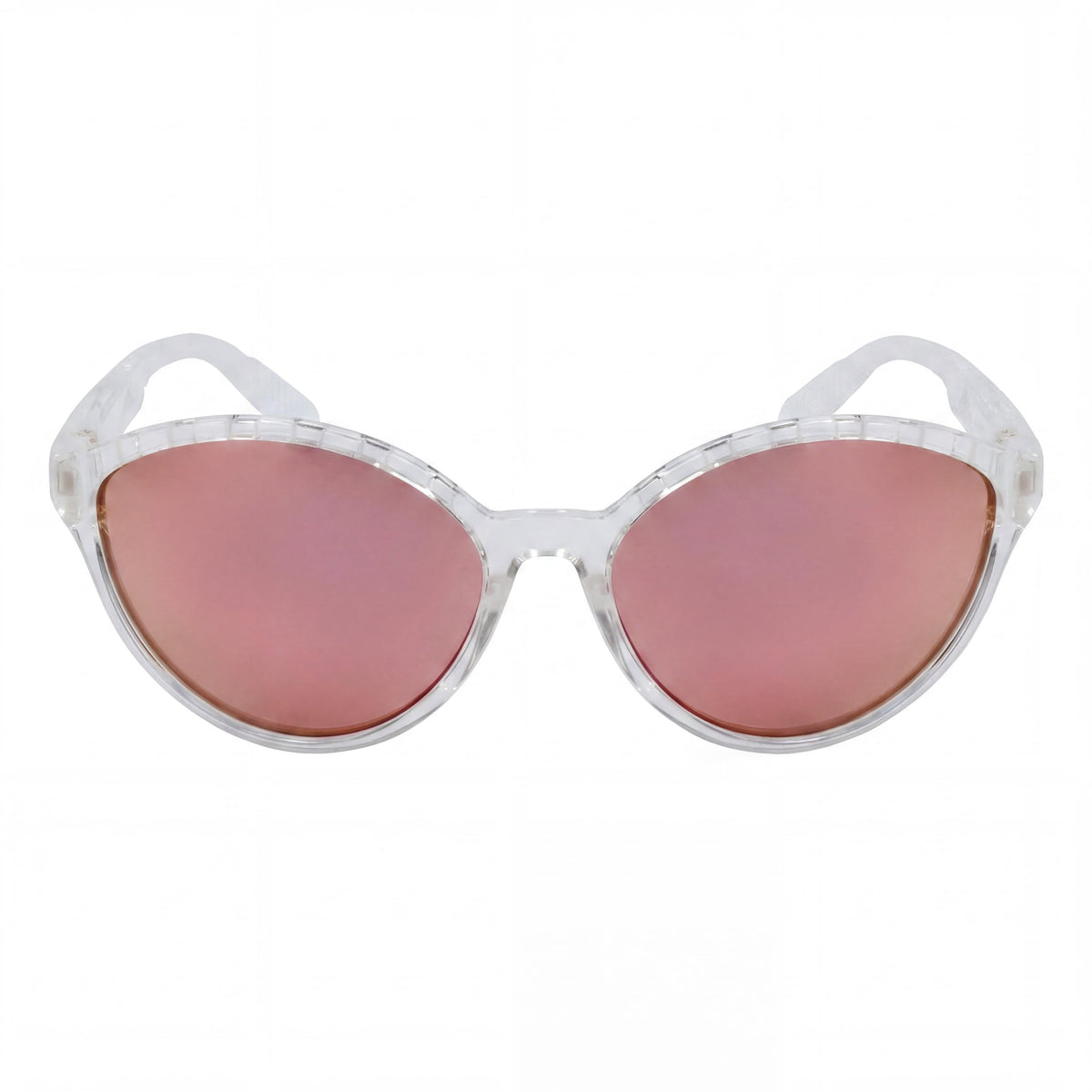 Gafas de sol adidas sp0012 para mujer con montura de plástico de cristal, lentes de policarbonato con espejo marrón y protección UV de 61 mm, Photo 2