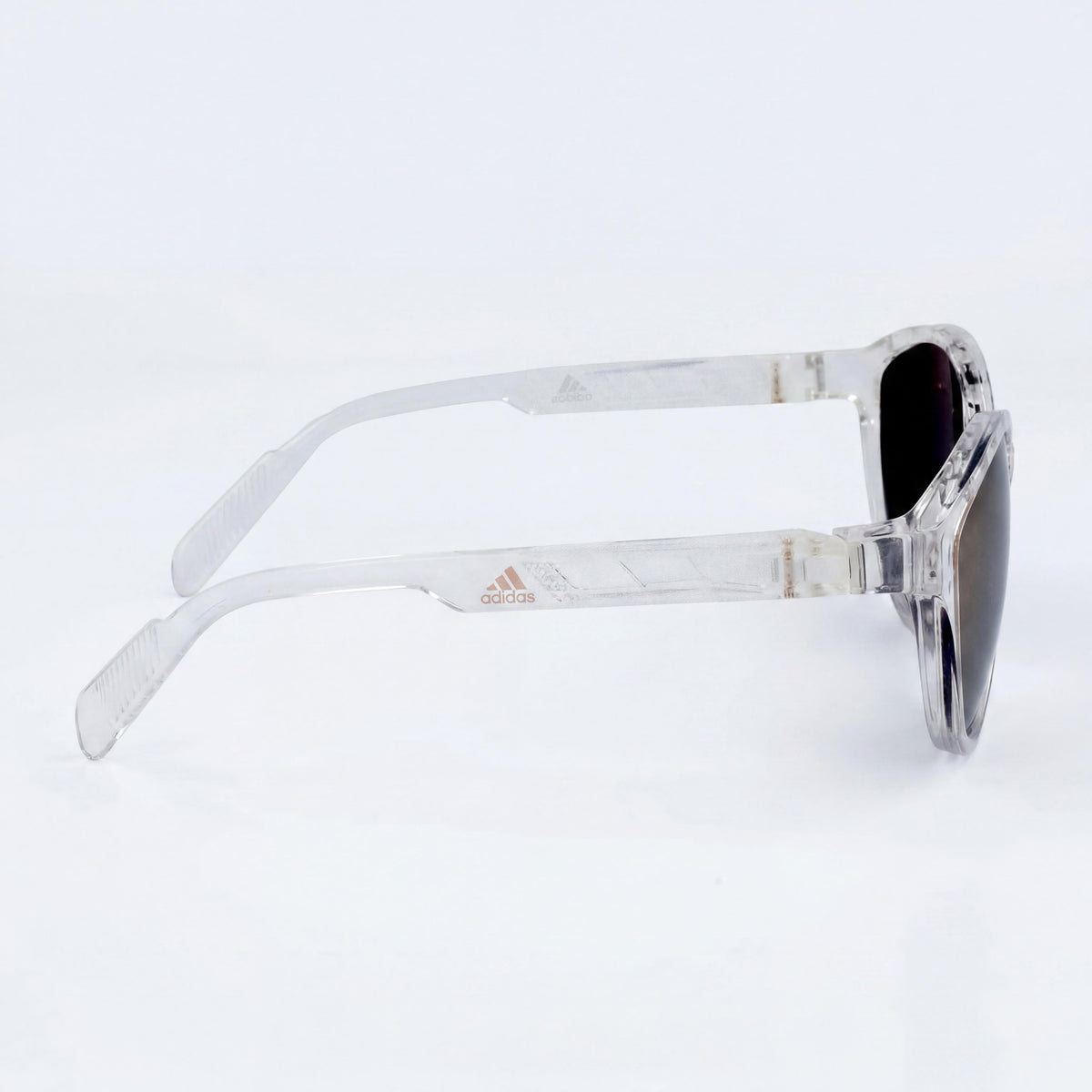 Gafas de sol adidas sp0012 para mujer con montura de plástico de cristal, lentes de policarbonato con espejo marrón y protección UV de 61 mm, Photo 3
