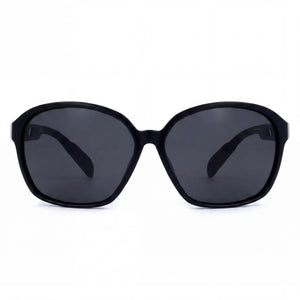 Adidas Sp0013 Rectangle Sunglasses for Women — front view, Plastic frame