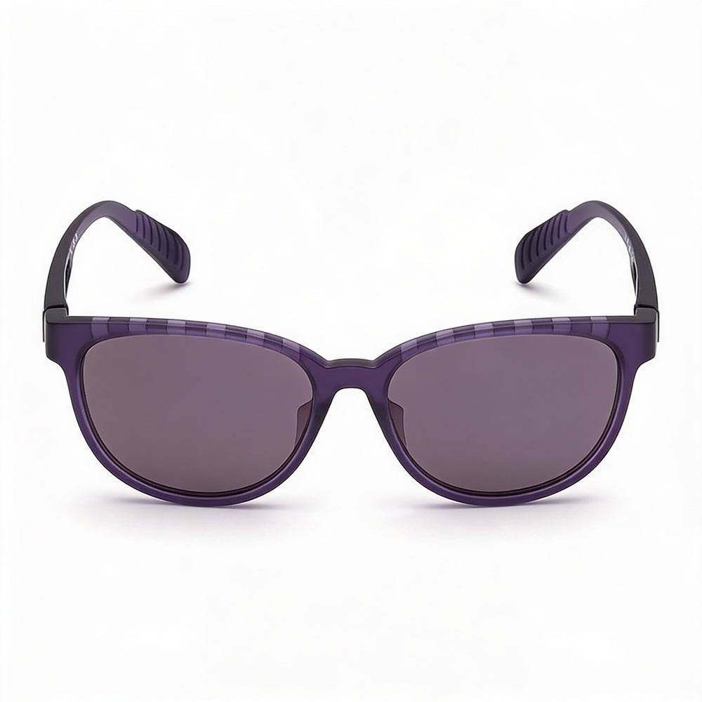 Adidas Sp0021 Oval Sunglasses for Women — front view, Plastic frame