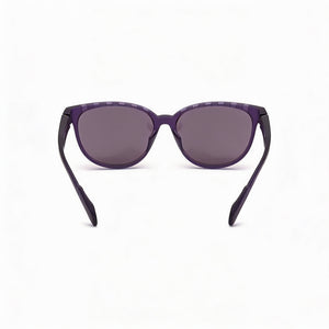 Adidas Sp0021 Oval Sunglasses Women — side view, Non-Polarized Violet lens