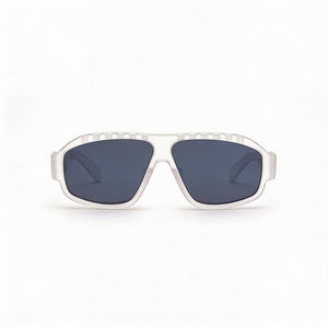 Adidas SP0025 Rectangle Sunglasses Unisex — front view, Plastic frame
