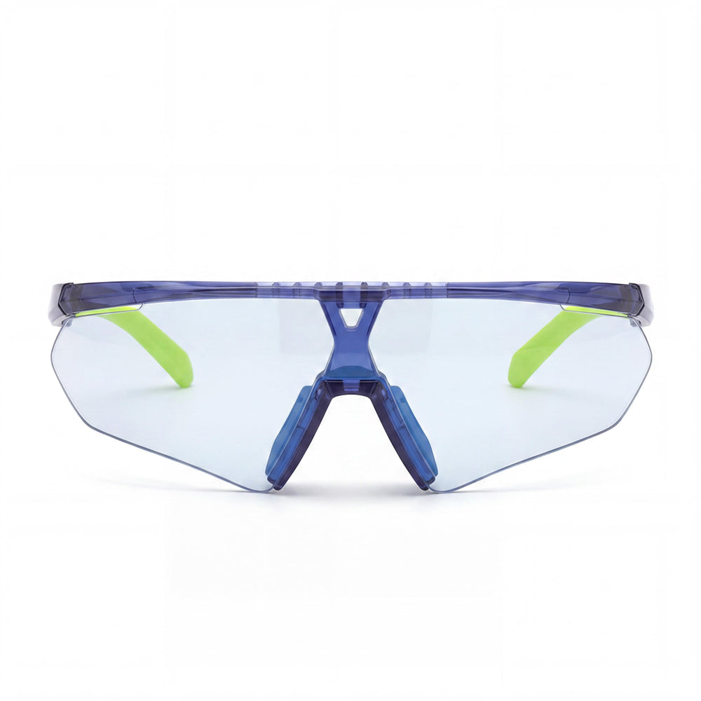 Adidas SP0027 91X Shield Sunglasses Unisex — front view, Composite frame