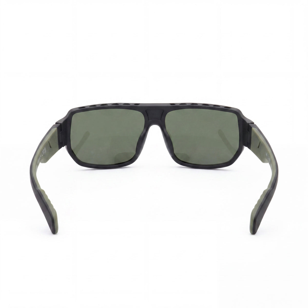 Adidas Sp0038 Matte Black / Green Rectangle Sunglasses for Men, 61mm, Photo 3