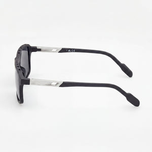 Adidas SP004902A Rectangle Sunglasses Men — side view, Non-Polarized Acrylic lens