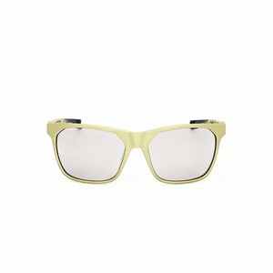 Adidas SP0091 Rectangle Sunglasses Unisex — side view, Non-Polarized Green lens