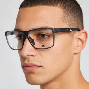 Adidas SP5007 020 60 Gray Eyeglasses Men — lifestyle wear, office and reading