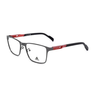 Adidas Sp5021 Black Rectangle Eyeglasses for Men, Metal frame