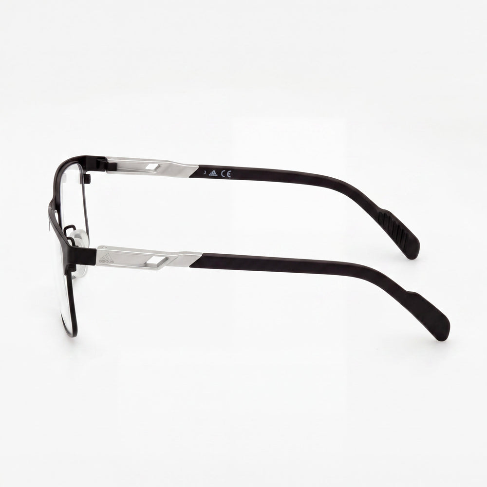 Adidas SP5024 Rectangle Eyeglasses for Men — front view, Metal
