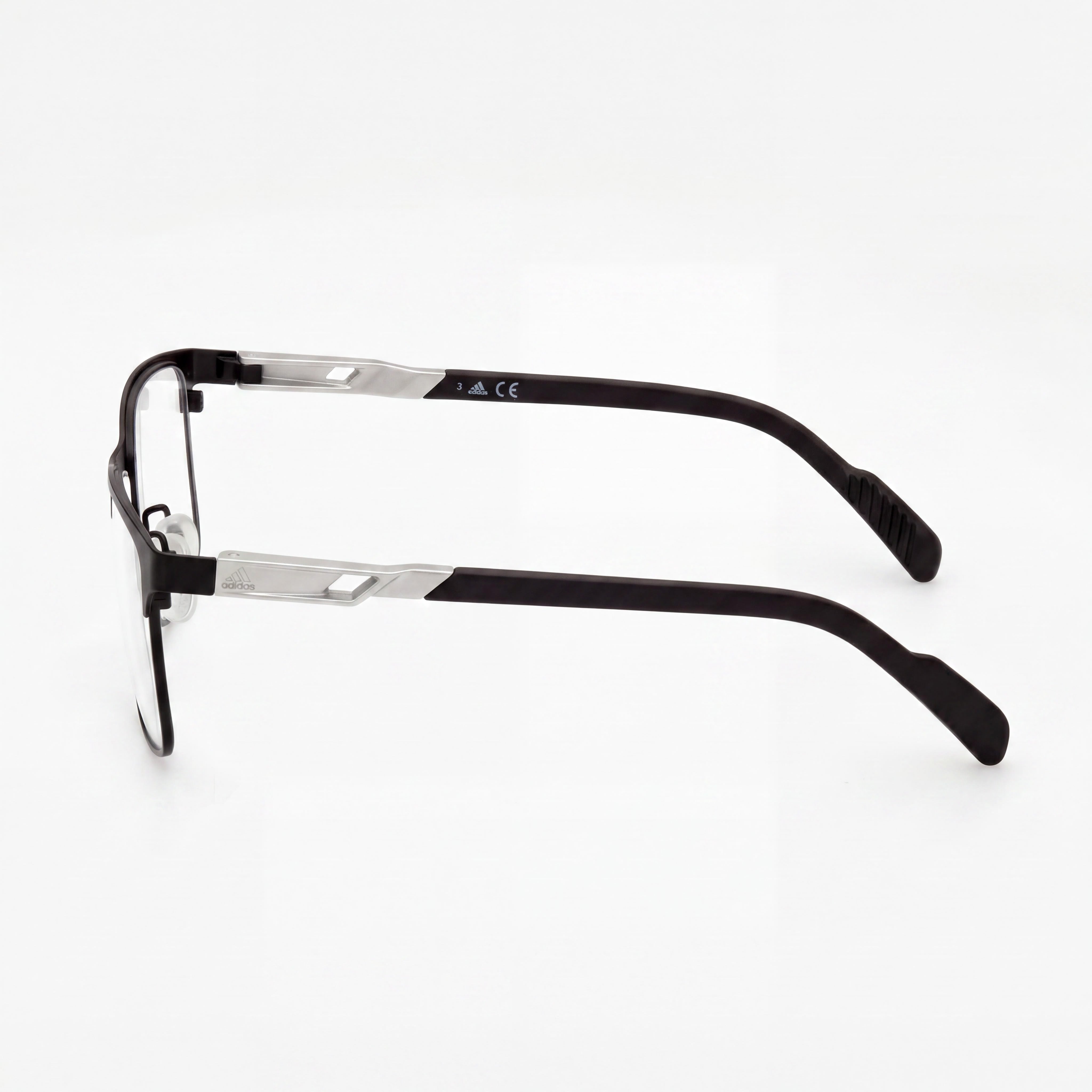 Adidas SP5024 Black Rectangle Eyeglasses for Men, Metal, Photo 2