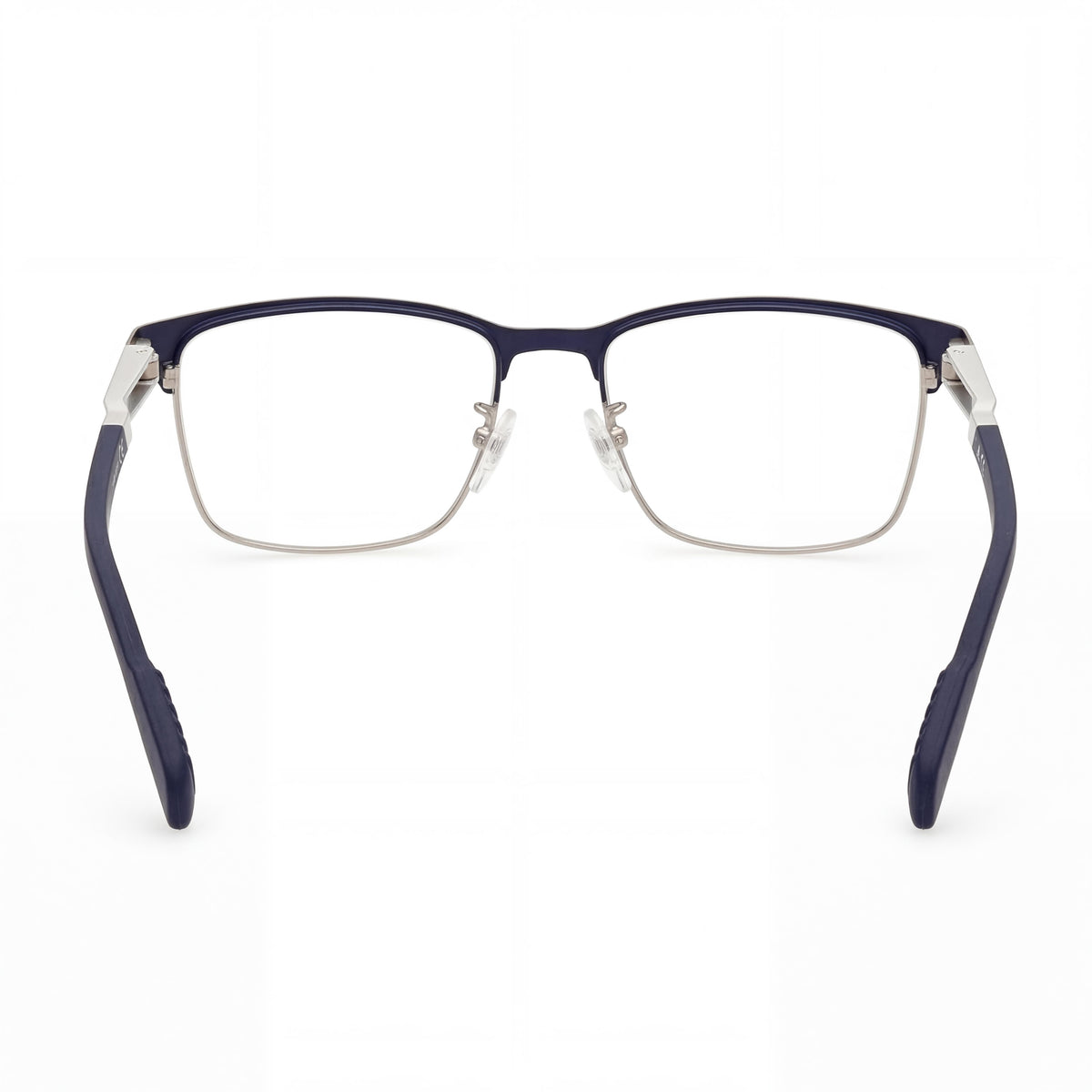Adidas SP5024 Blue Rectangle Eyeglasses for Men, Metal 55mm, Photo 3