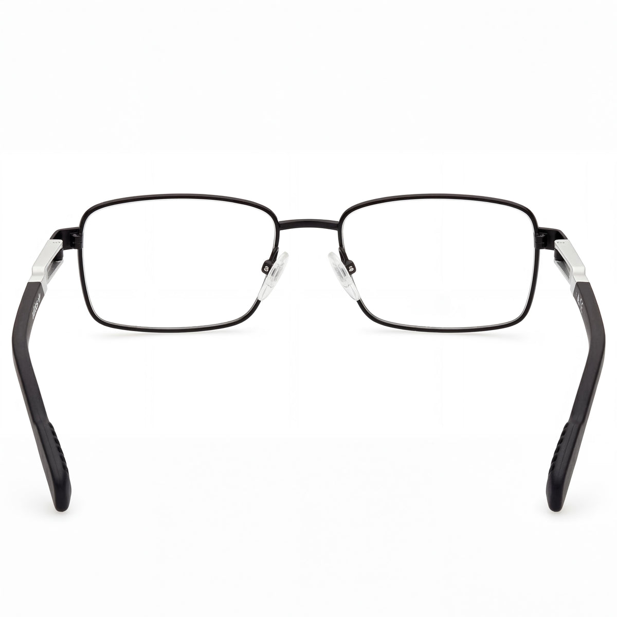 Adidas Sp5025 Matte Black Rectangle Eyeglasses for Men, 55mm, Photo 3