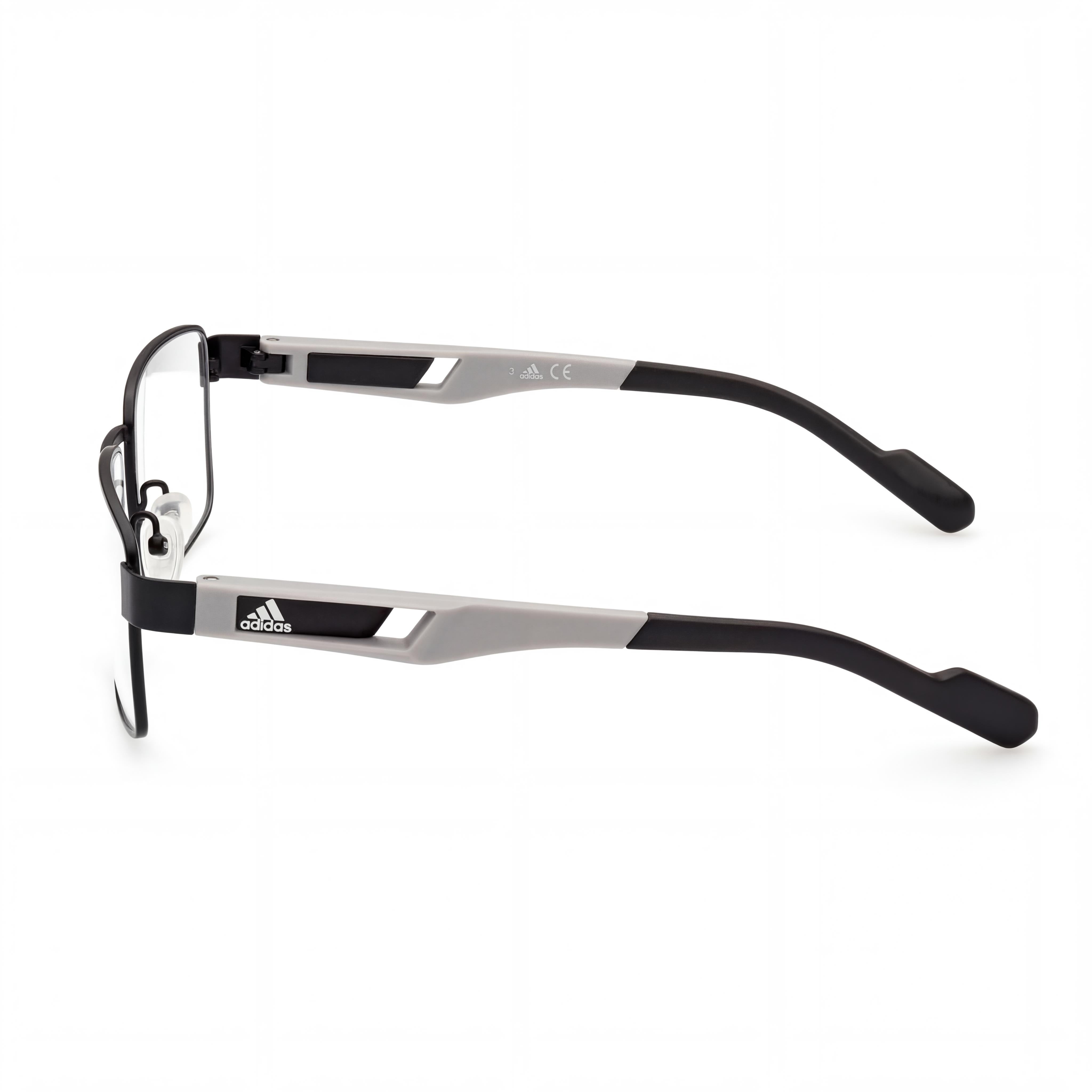 Gafas Rectangulares Negras Adidas SP5036 para Hombre, Metal 54mm, Photo 2