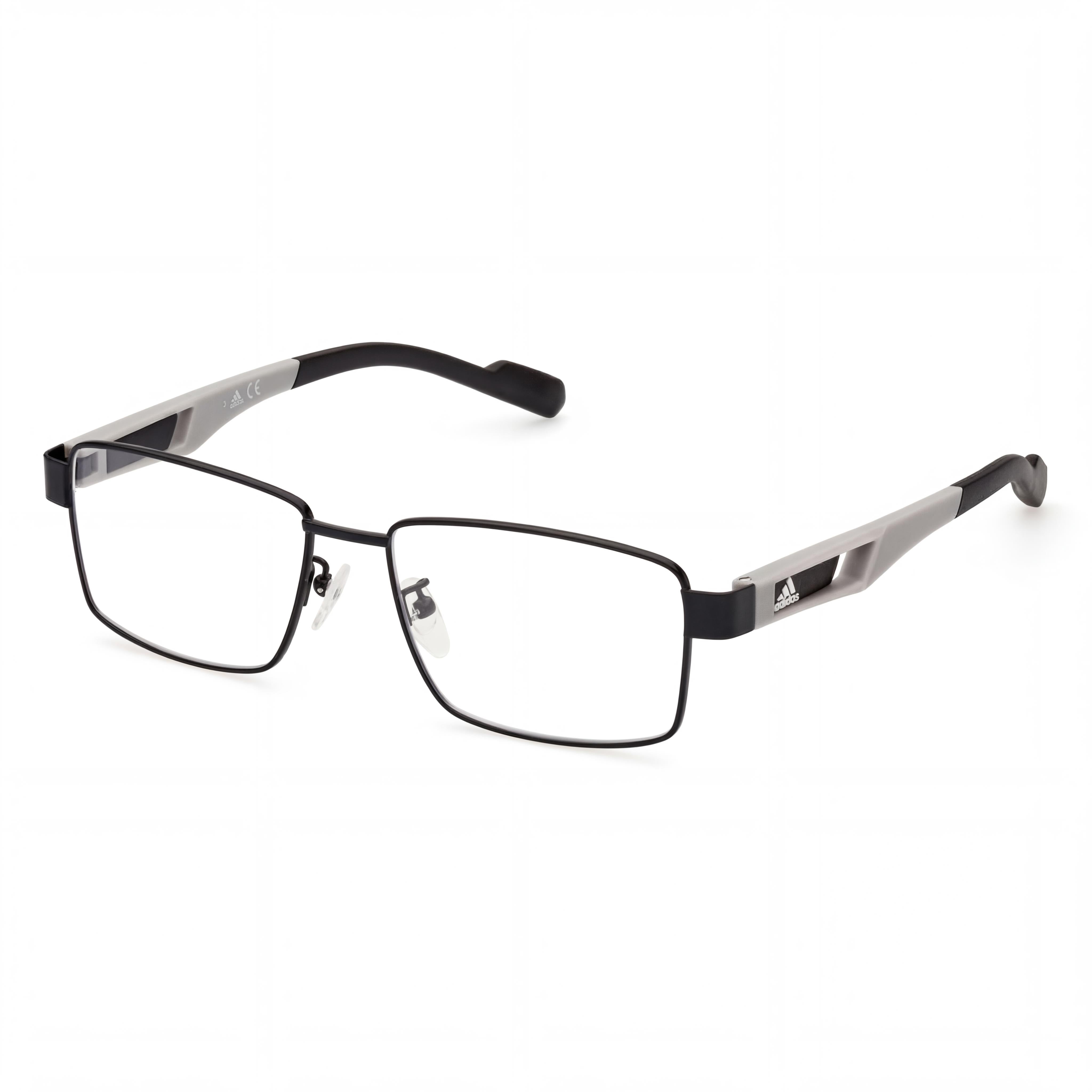 Gafas Rectangulares Negras Adidas SP5036 para Hombre, Metal 54mm, Photo 1