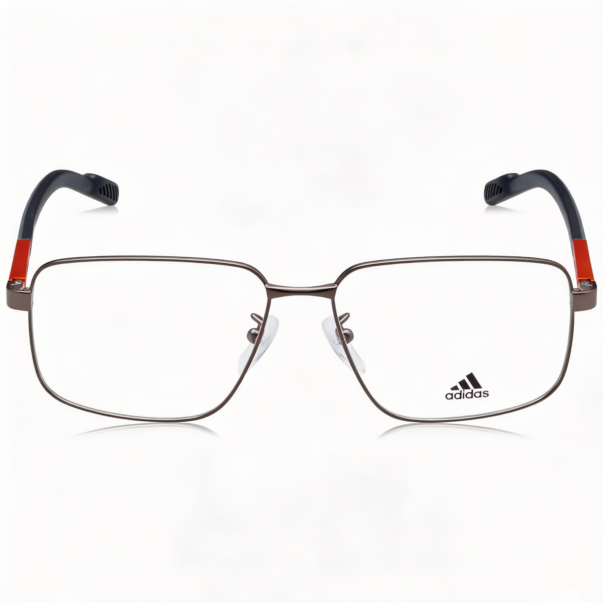 Gafas graduadas rectangulares para hombre Adidas SP5049, color gris plomo mate, 53 mm, Photo 2