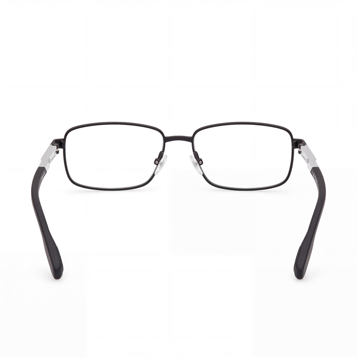 Adidas SP5085-H Matte Black Rectangle Eyeglasses Unisex, 55mm, Photo 4