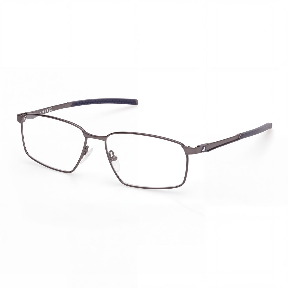 Adidas Sp5094 Silver Rectangle Eyeglasses for Women, Metal frame