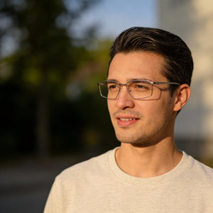 Adidas SP5095 Silver Eyeglasses Men — lifestyle wear, office and reading