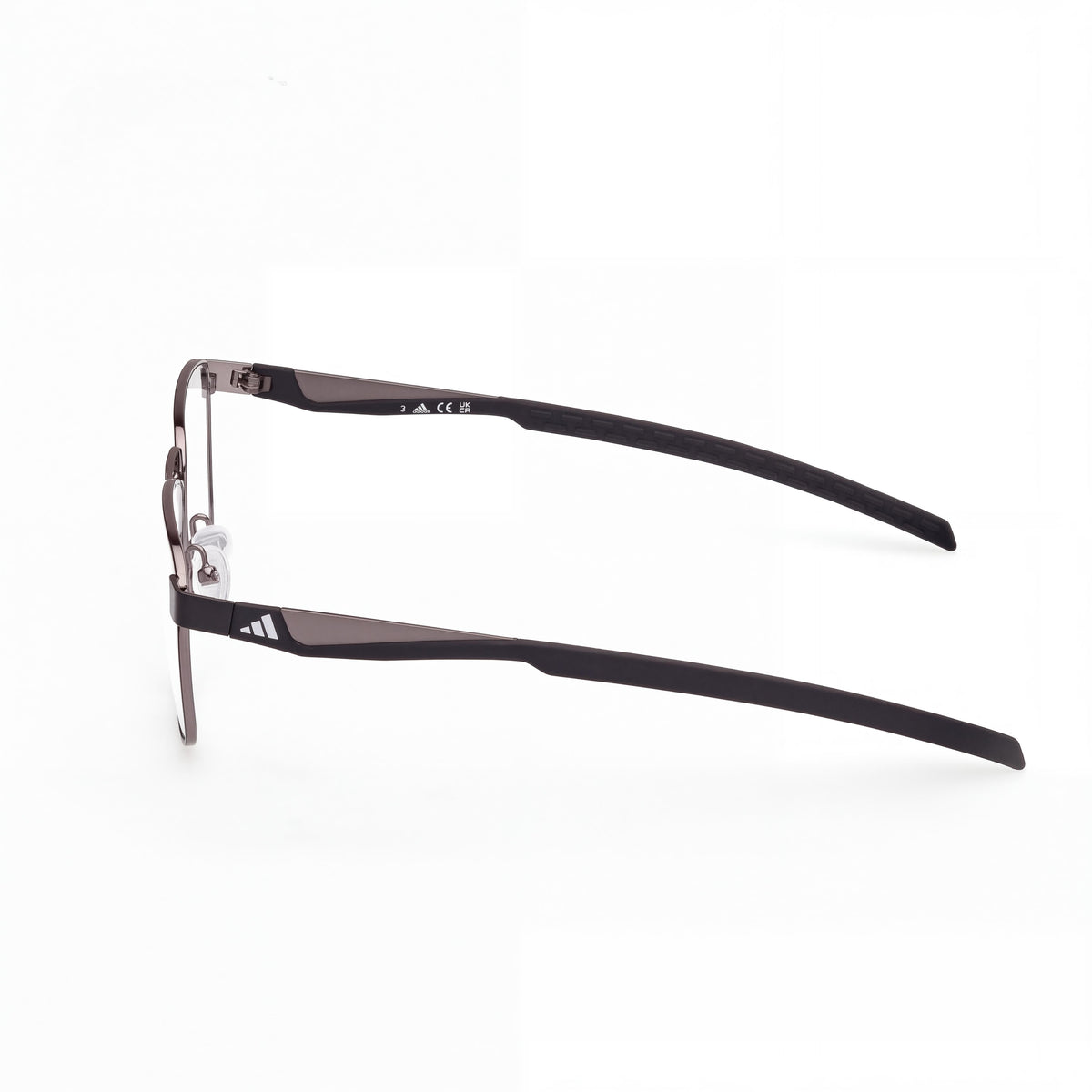 Gafas rectangulares Adidas SP5098 negro mate para hombre, 53 mm, Photo 3
