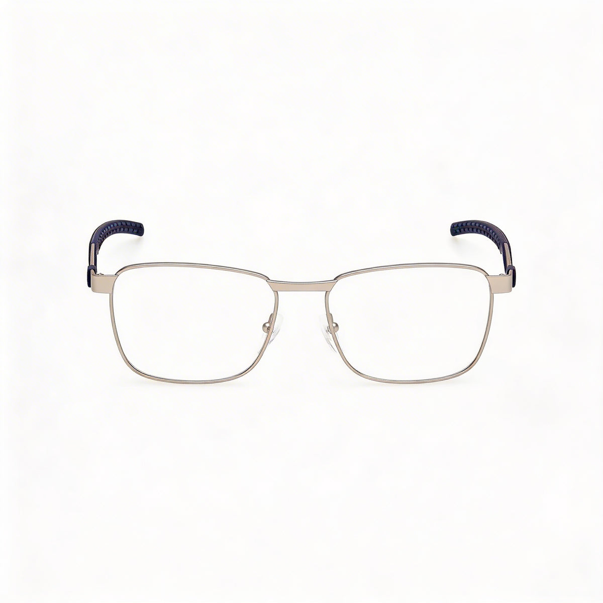 Adidas SP5098 Silver Rectangle Eyeglasses Unisex, Plastic 53mm, Photo 2