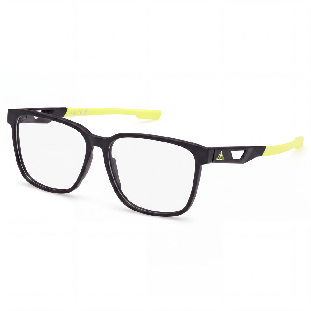 Adidas Sport Sp5073 Black Round Eyeglasses for Men, Plastic frame