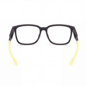 Adidas Sport Sp5073 Round Eyeglasses for Men — interior view, Plastic demo lenses
