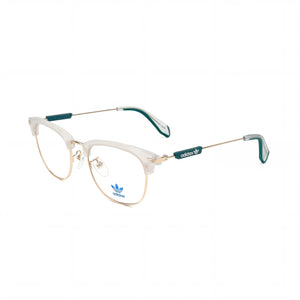 Adidas White Round Eyeglasses for Men, Metal frame