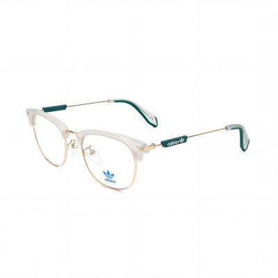 Adidas White Round Eyeglasses for Men, Metal frame